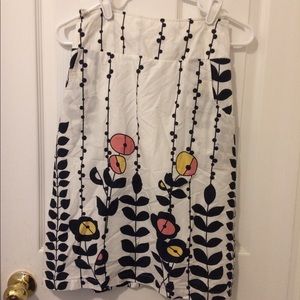 Floral design skirt